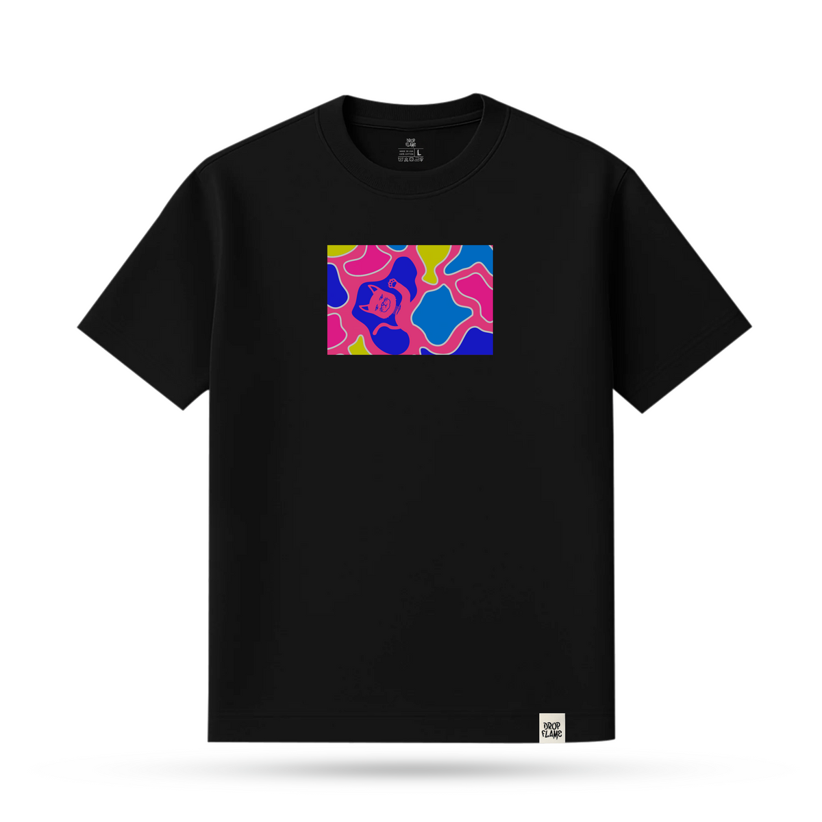 Mike Flame Pattern Tee