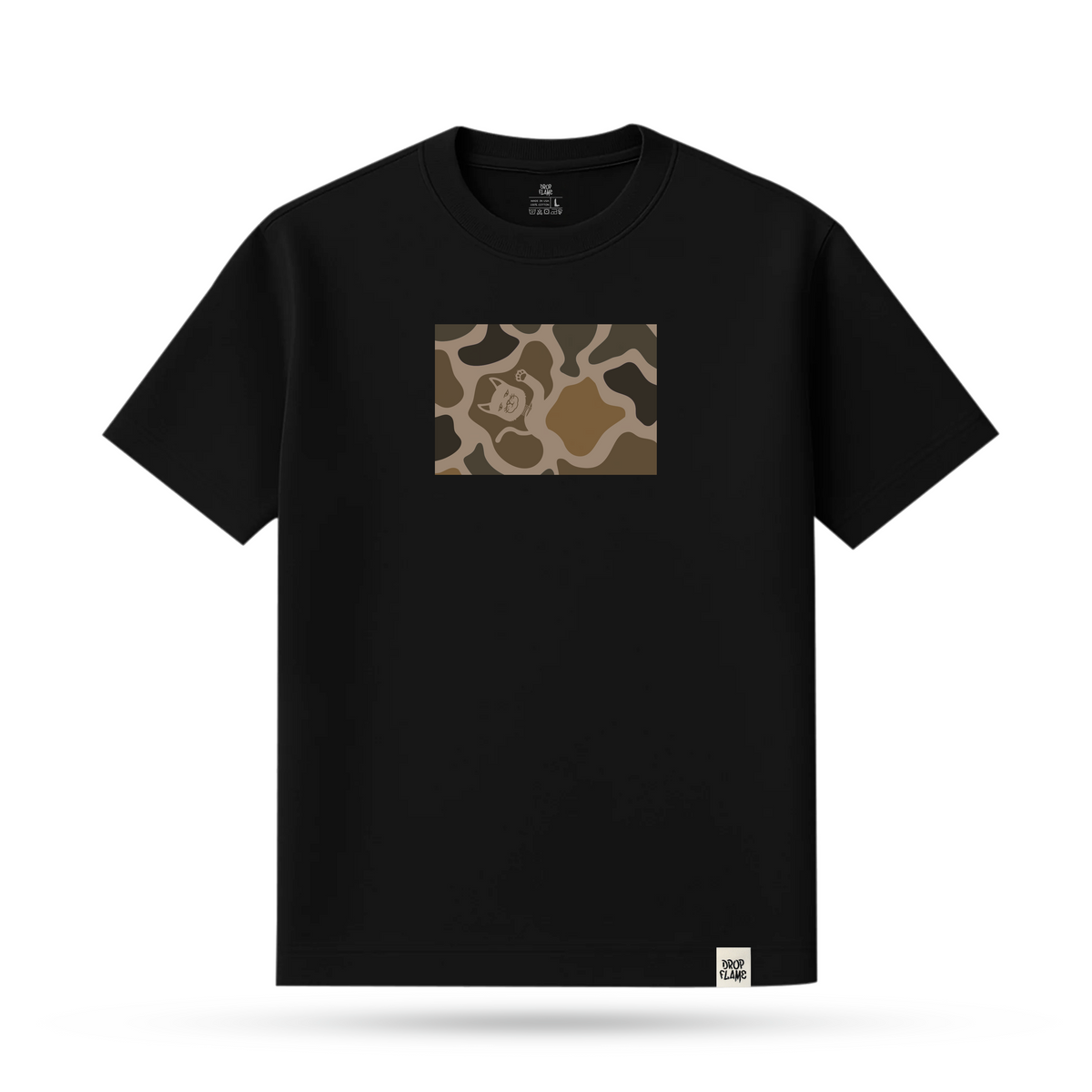 Mike Flame Pattern Tee