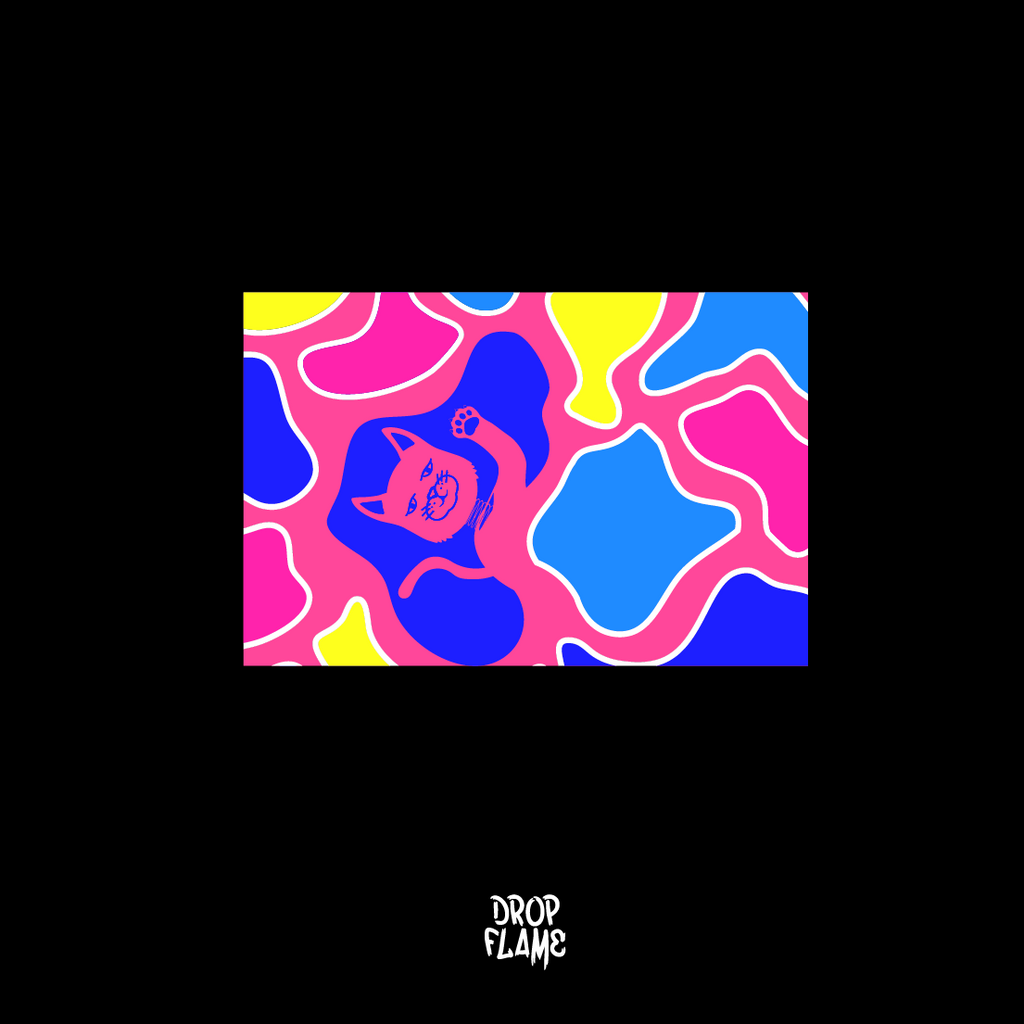 Mike Flame Pattern Tee